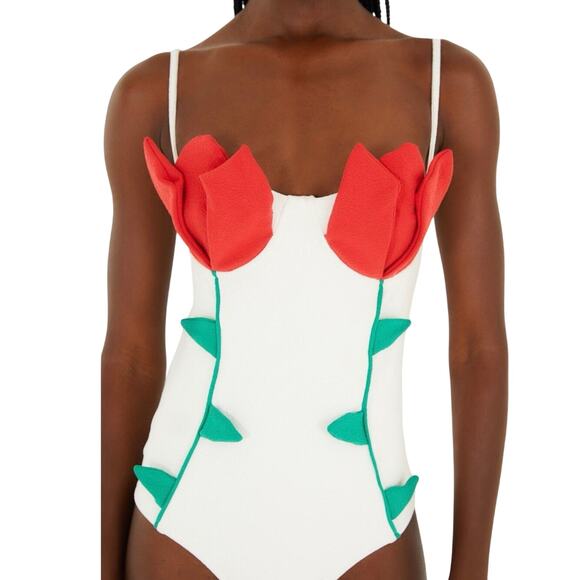 FARM RIO Original Summer 2026 Tulip Swimsuit Size Large New without Tag RARE - Picture 2 of 11